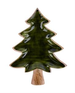 Wood Tree Tray Large