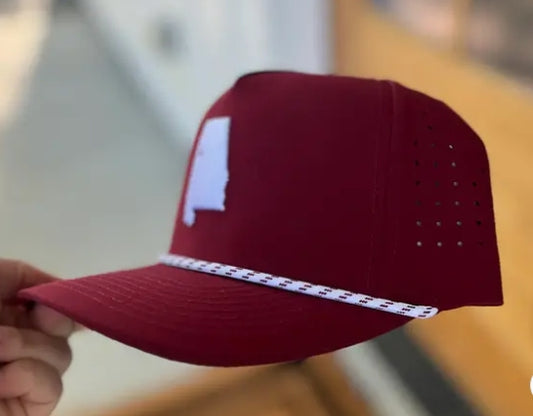 Embroidered Alabama Rope Hat