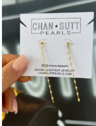 Dainty Chain Earrings