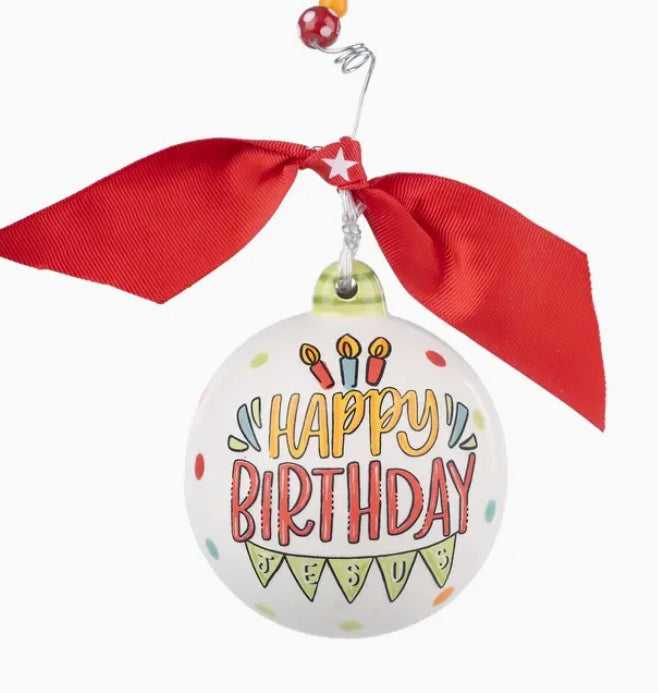 Jesus Birthday Ornament