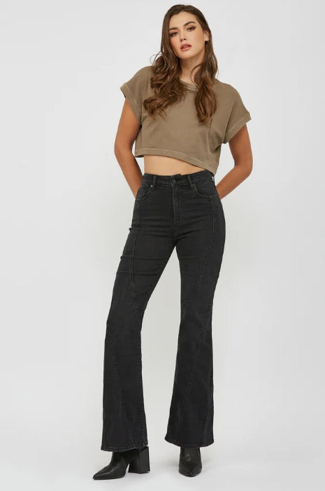 High Rise Flare Jean