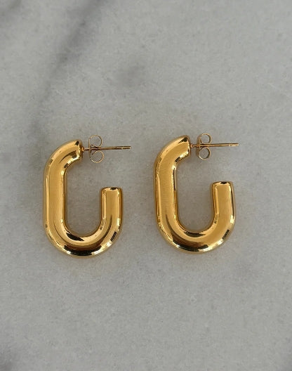 Oval Hoops