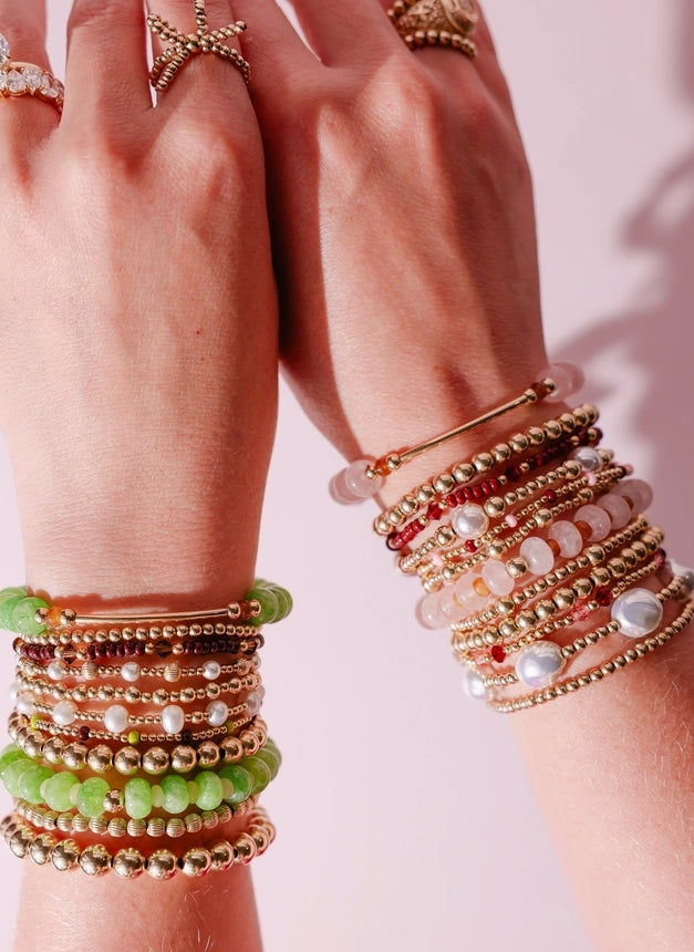 Burgundy Eleanor Bracelet