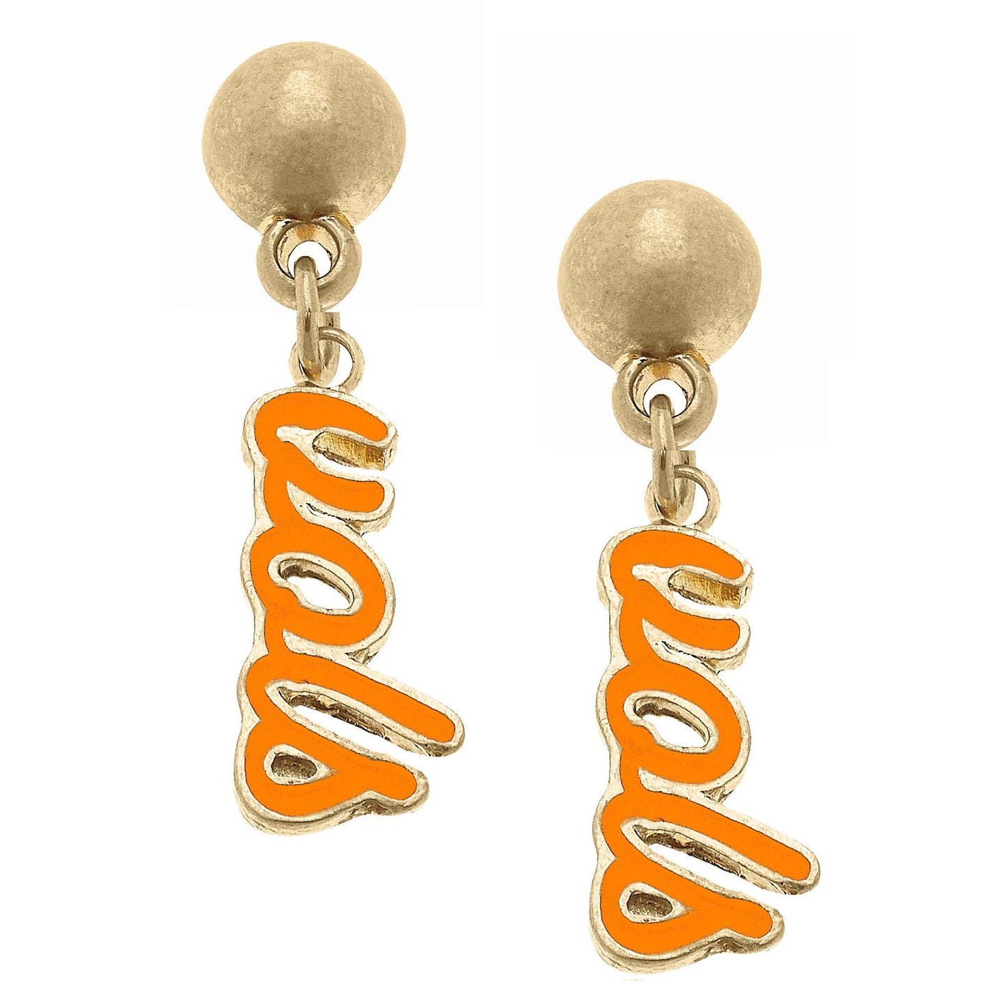 Tennessee Vols Script Earrings