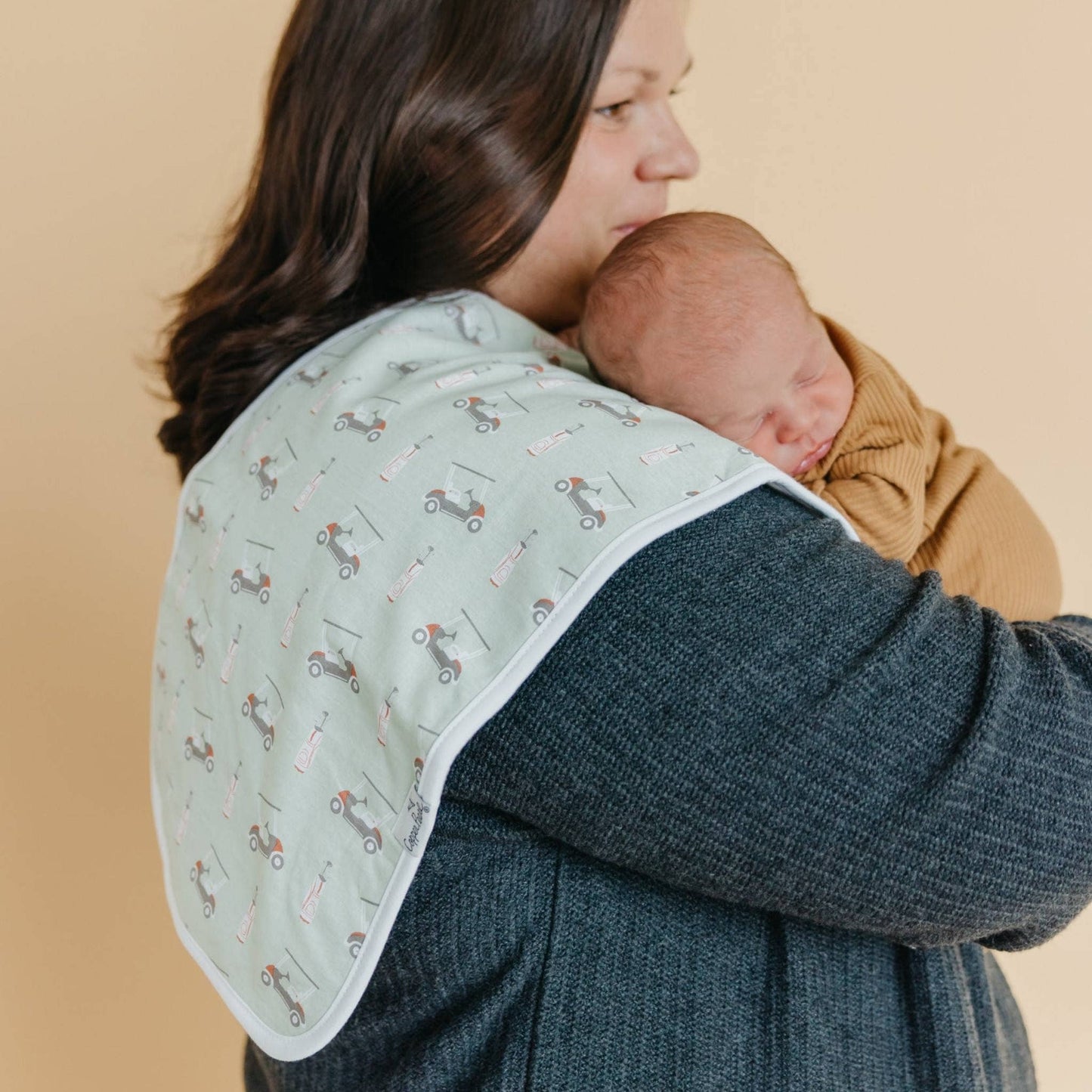 3 Burp Cloths -Bogey