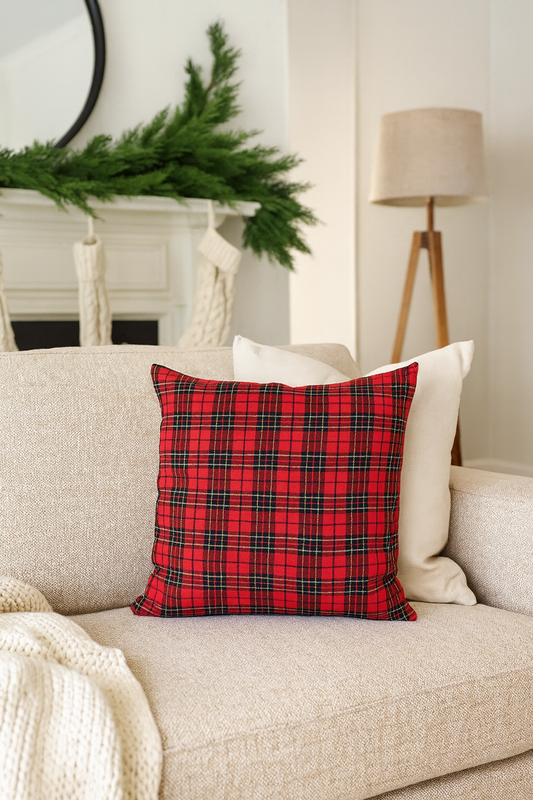Tartan Plaid Pillow Cover