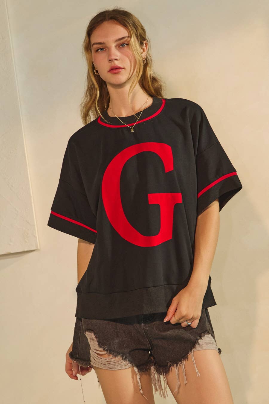 "G" Short-sleeve Sweatshirt