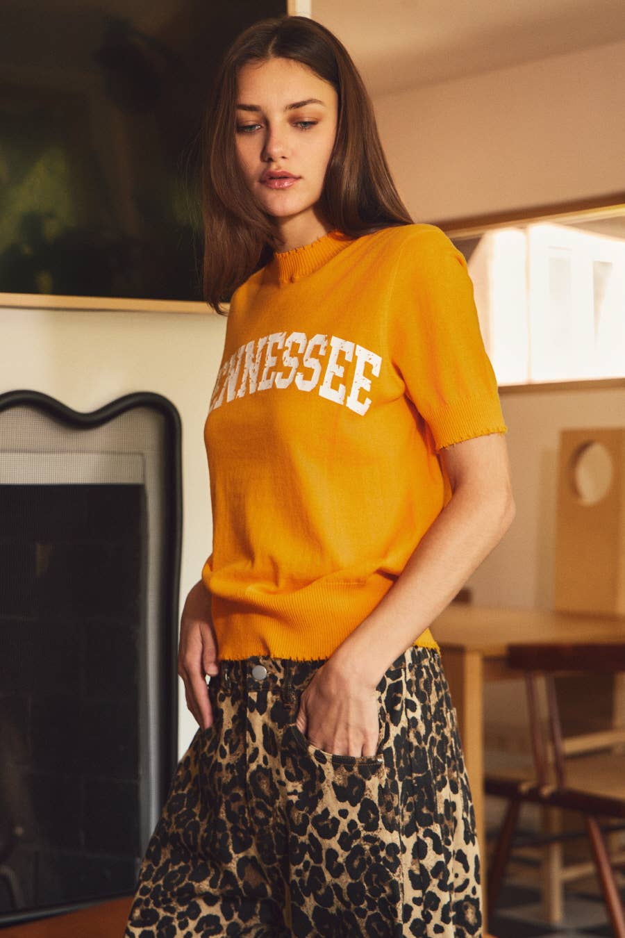 Short-sleeve Tennessee Knit Top