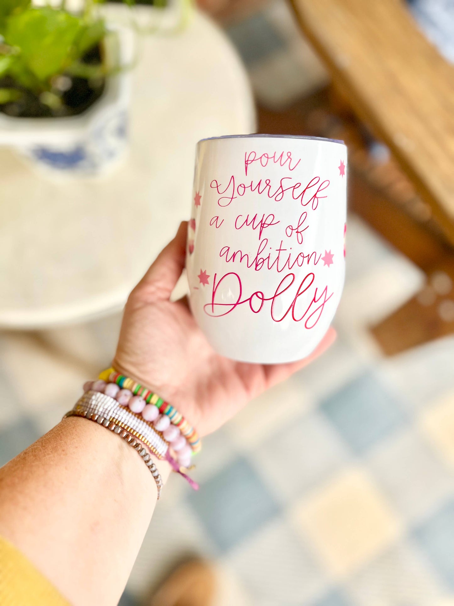 Dolly Sips 12 oz Tumbler