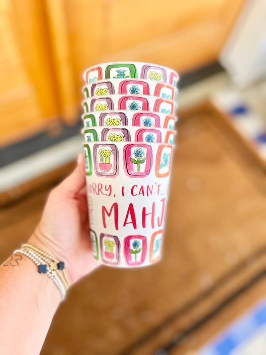 Mahjong Cups Set