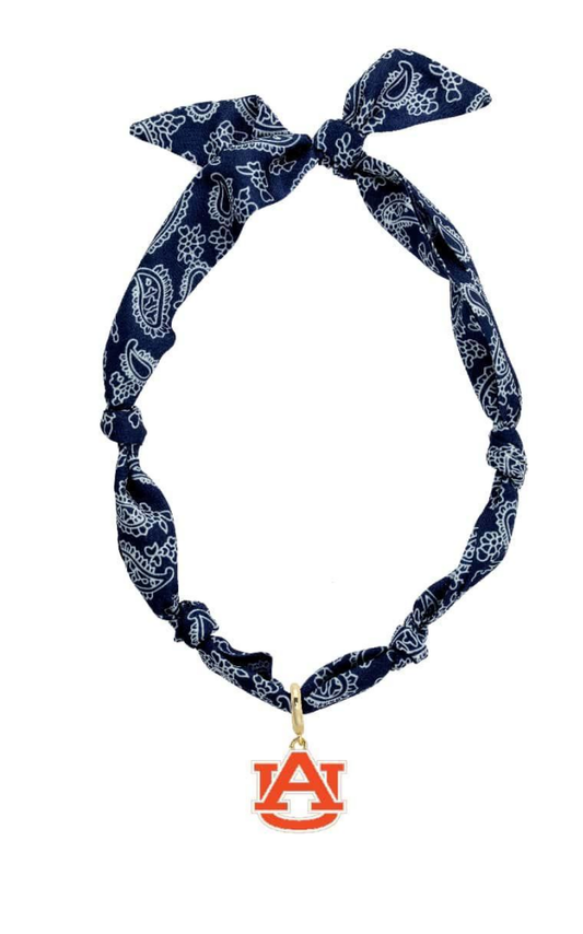 Auburn Bandana Scarf Necklace