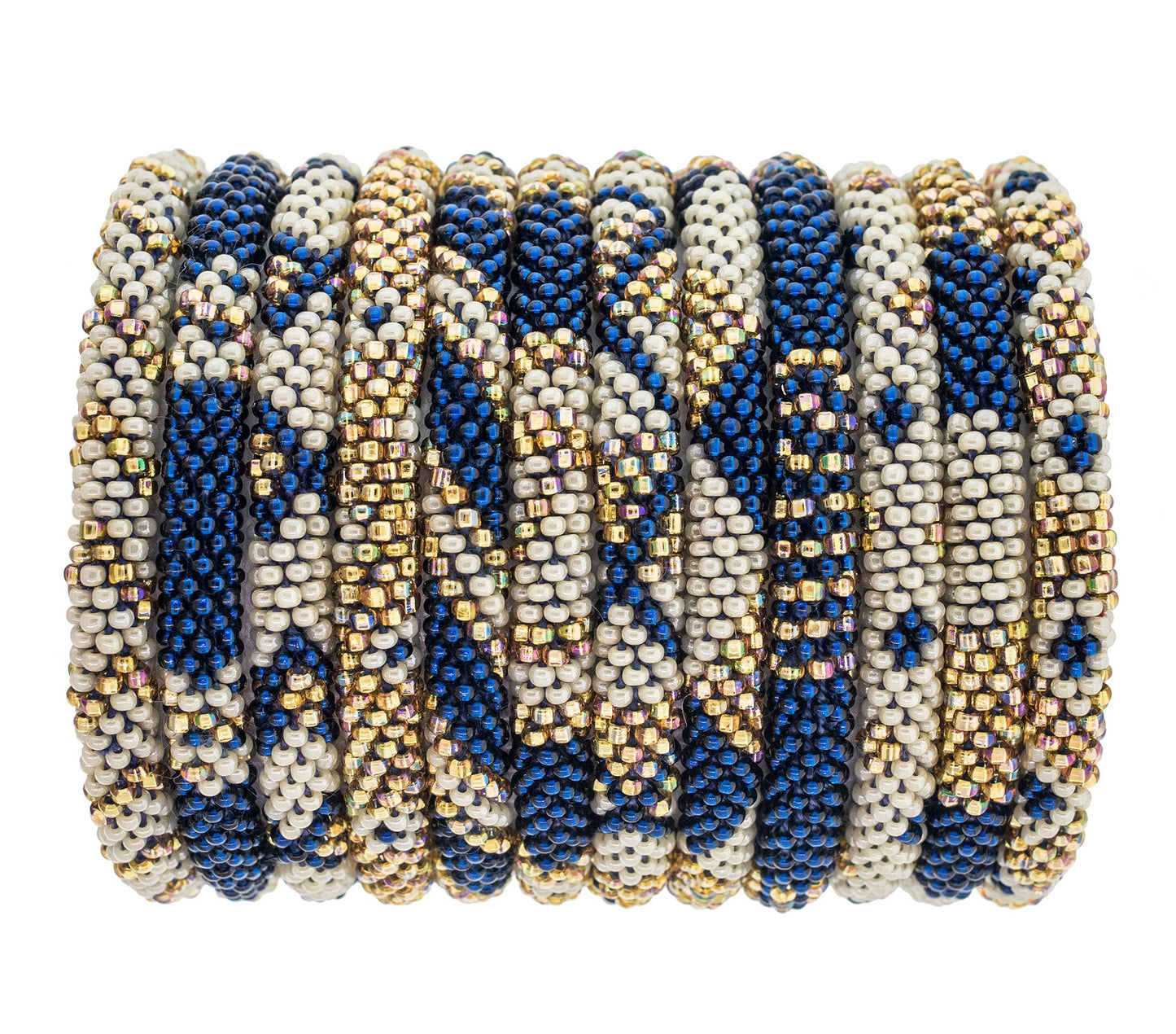 Roll-On® Bracelet Navy/Gold