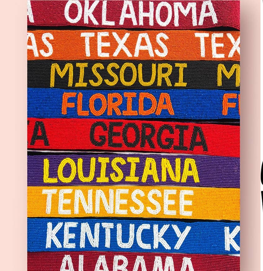 Gameday Beaded Straps