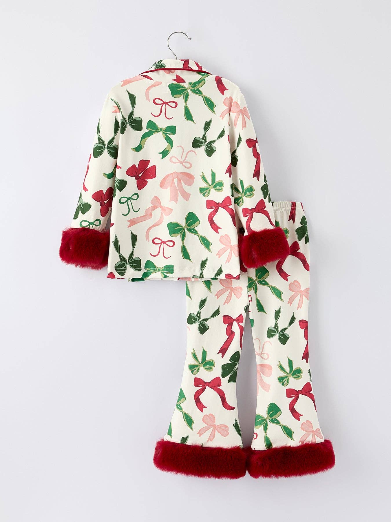Bow Christmas PJs