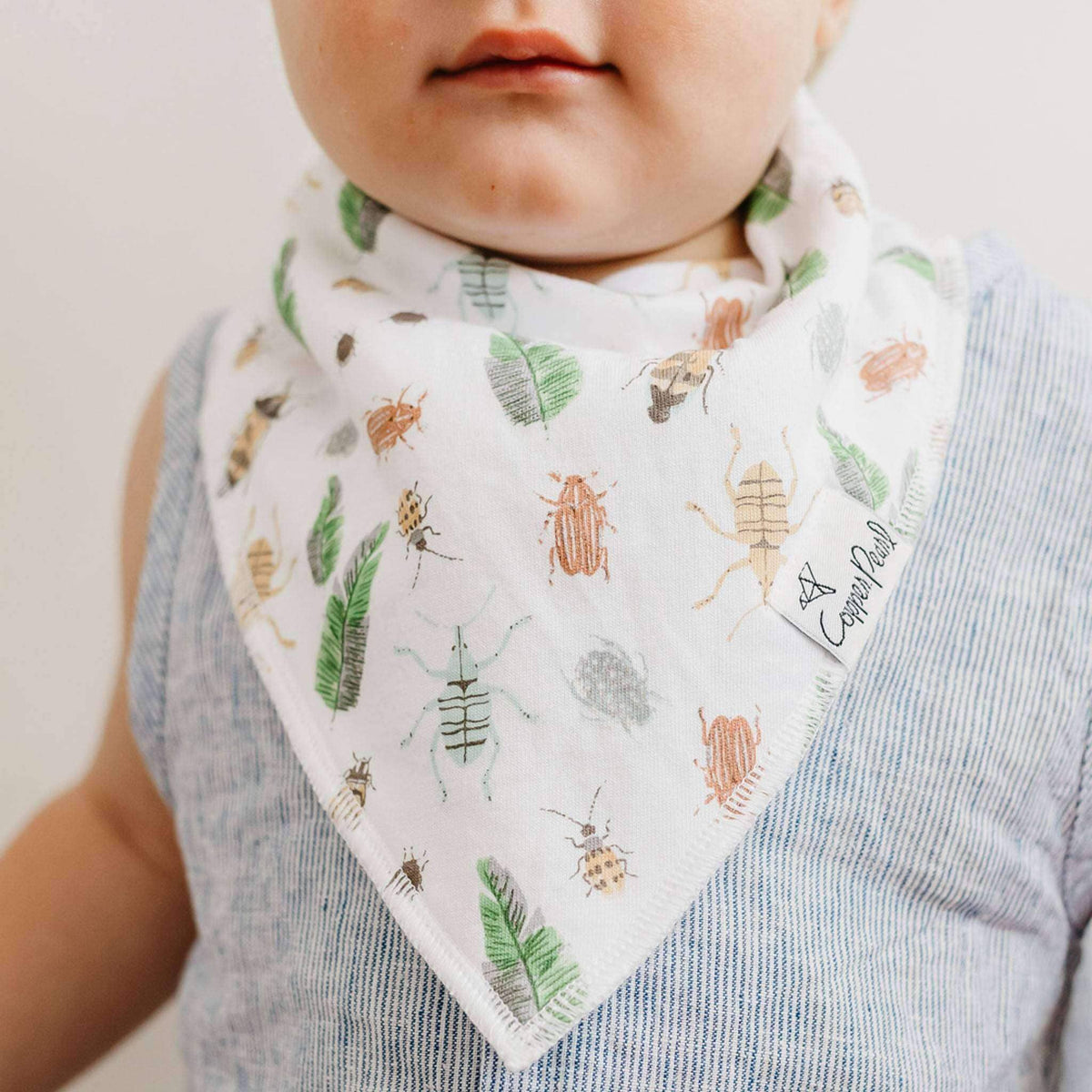 4 Bandana Bibs -Peanut