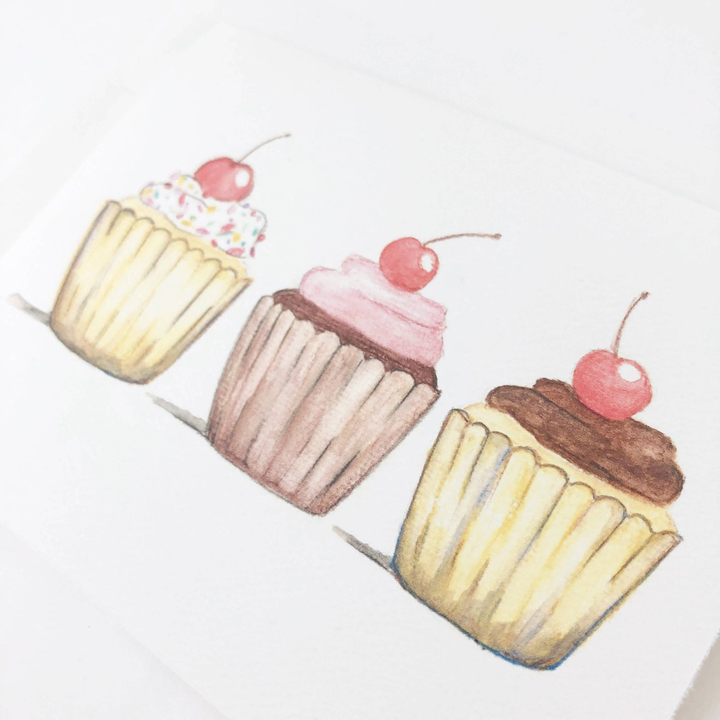 Cupcake Birthday Card