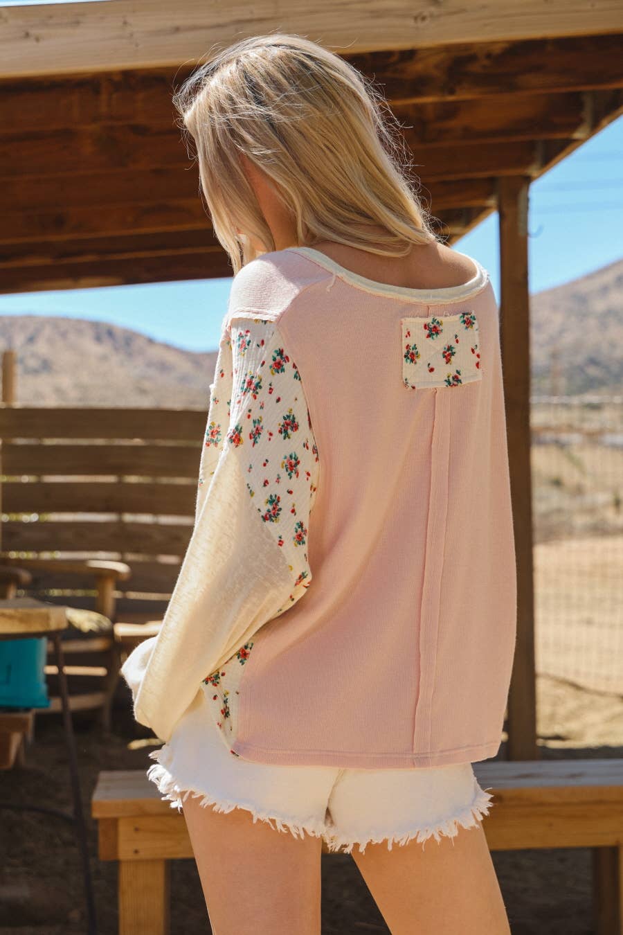 Patchwork Lightweight Sweater