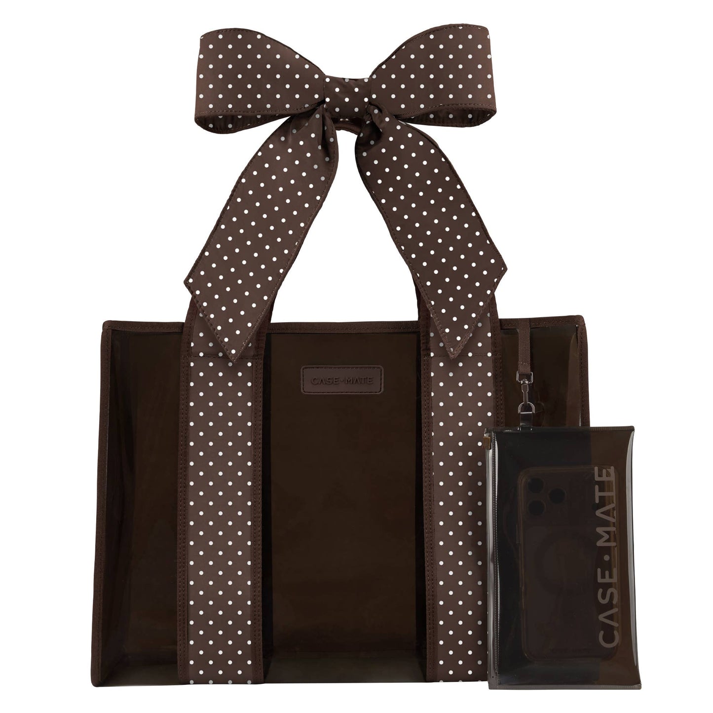 Case-Mate Espresso Bow Jelly Tote