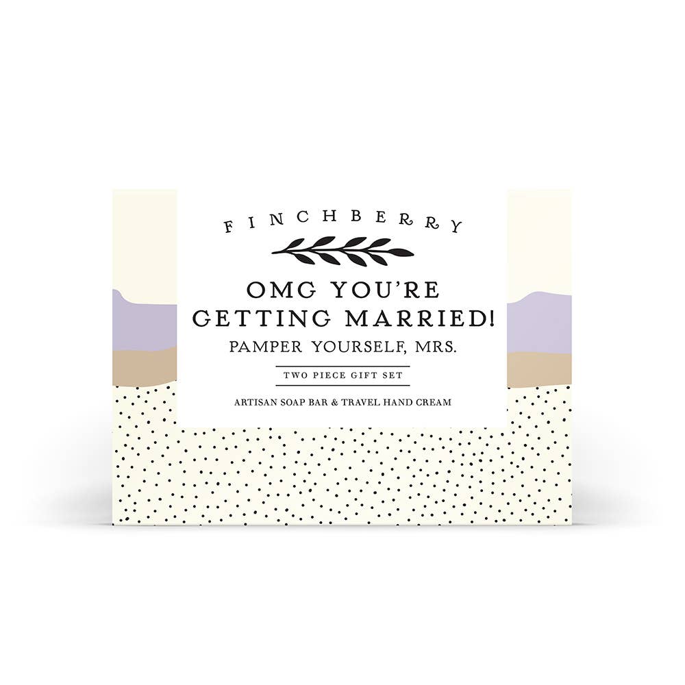 OMG You're Getting Married - Wedding Shower 2 Piece Gift Set