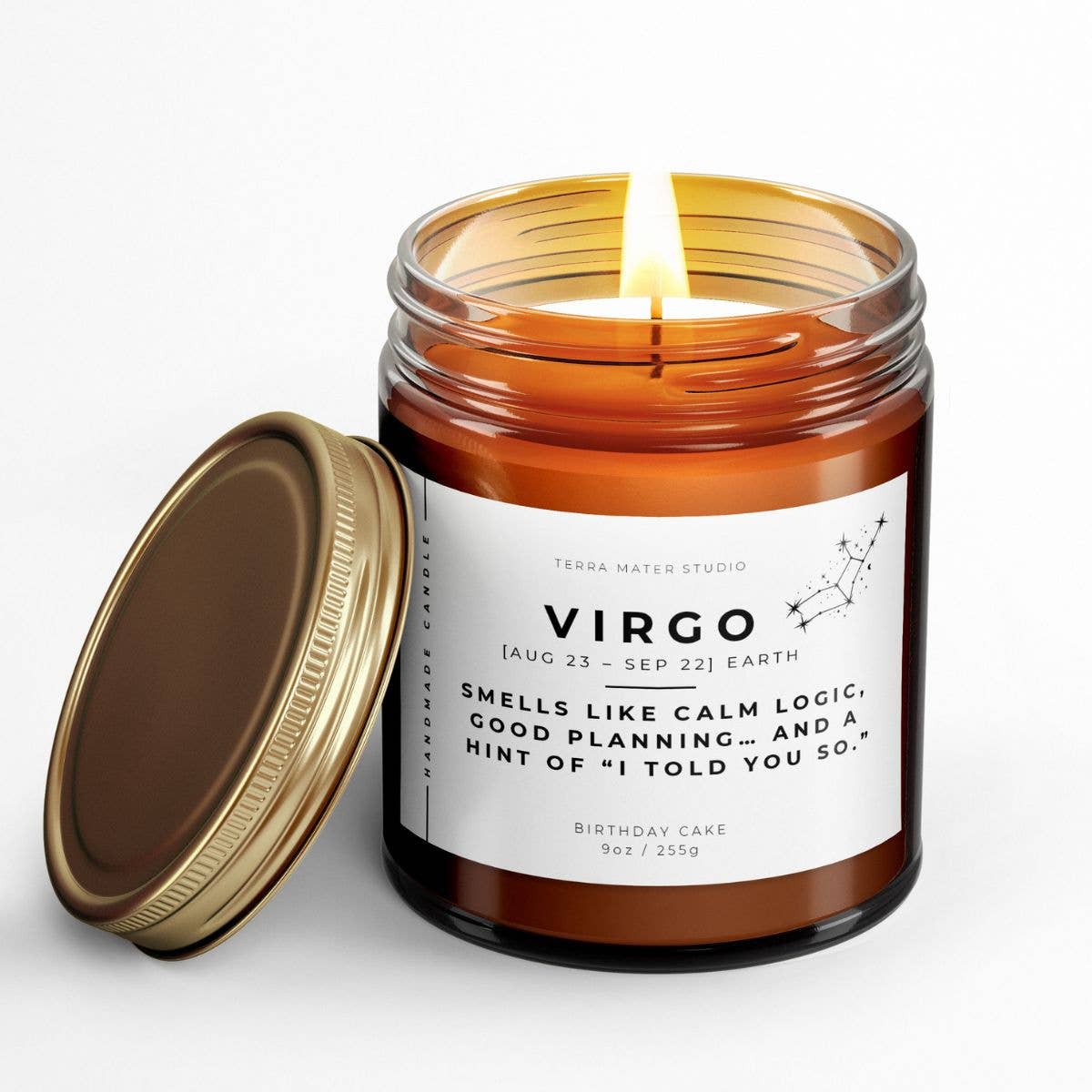 Virgo Candle