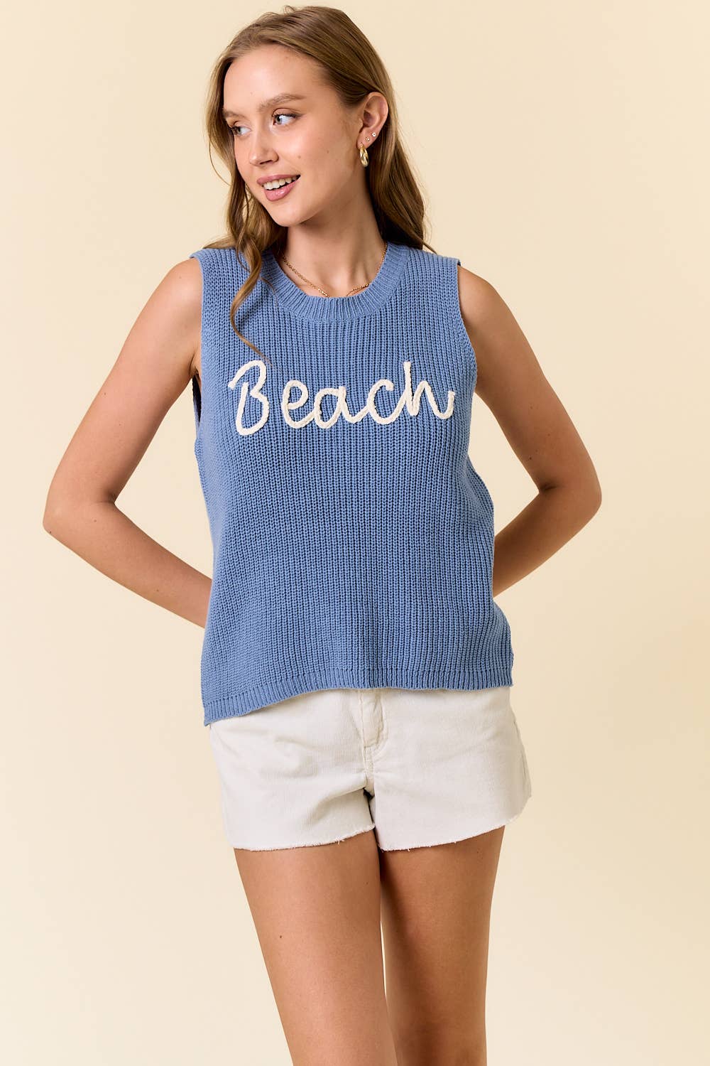 BEACH SWEATER TANK