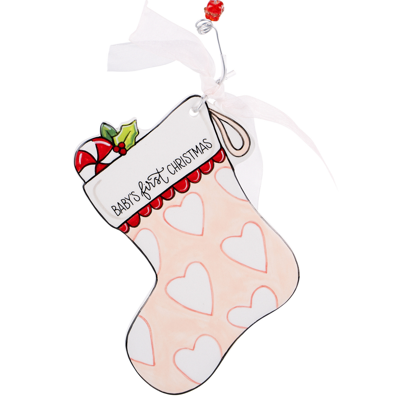 Girl Stocking Ornament