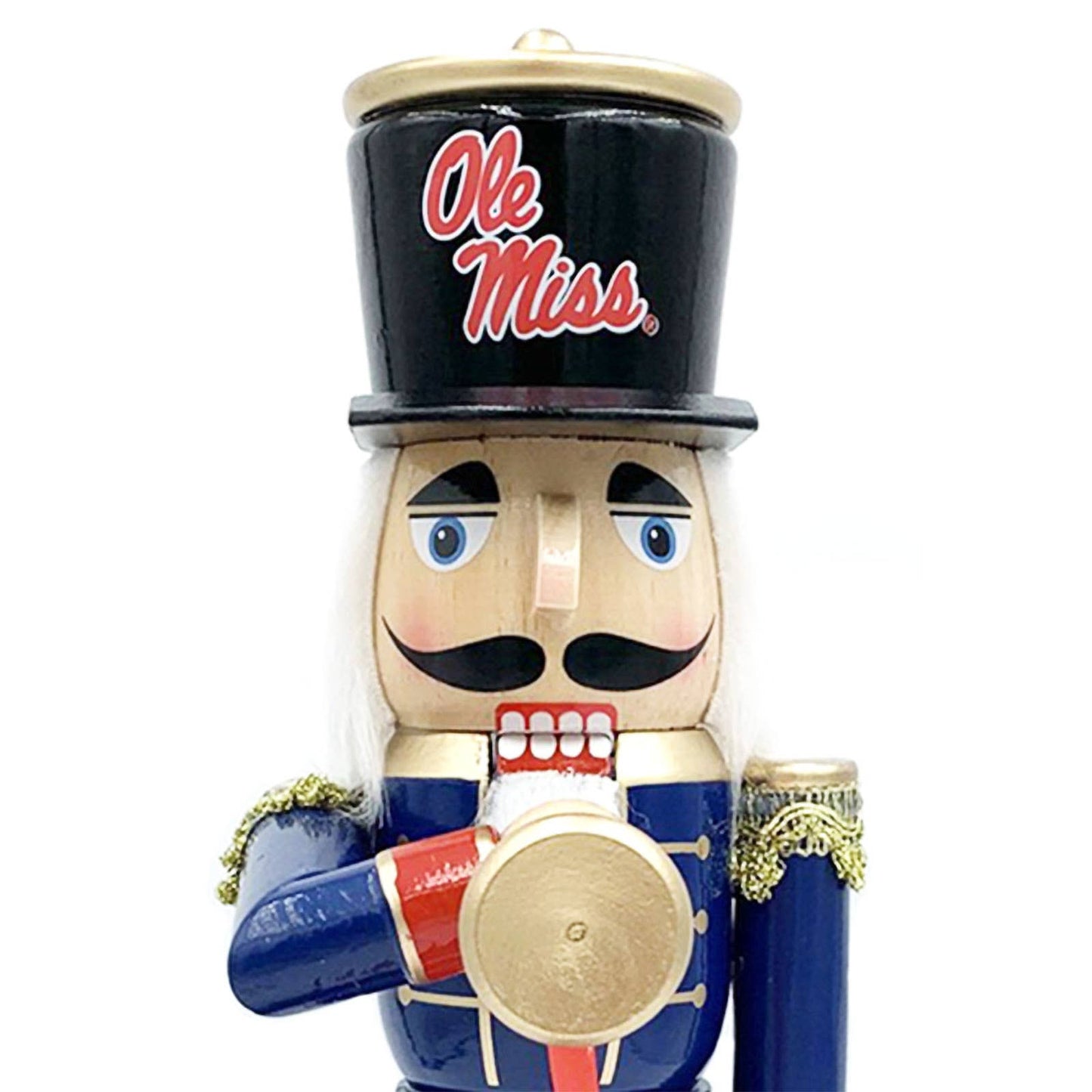 14" Ole Miss Bugler Nutcracker