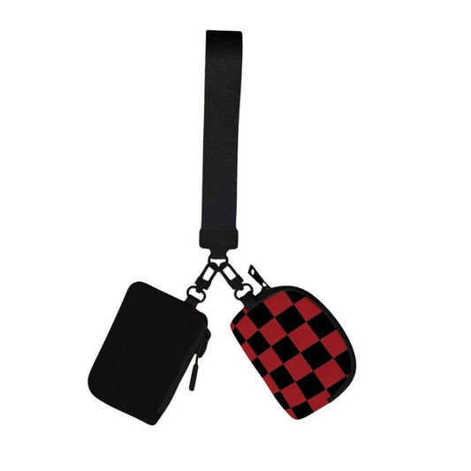 Checkered Wristlets