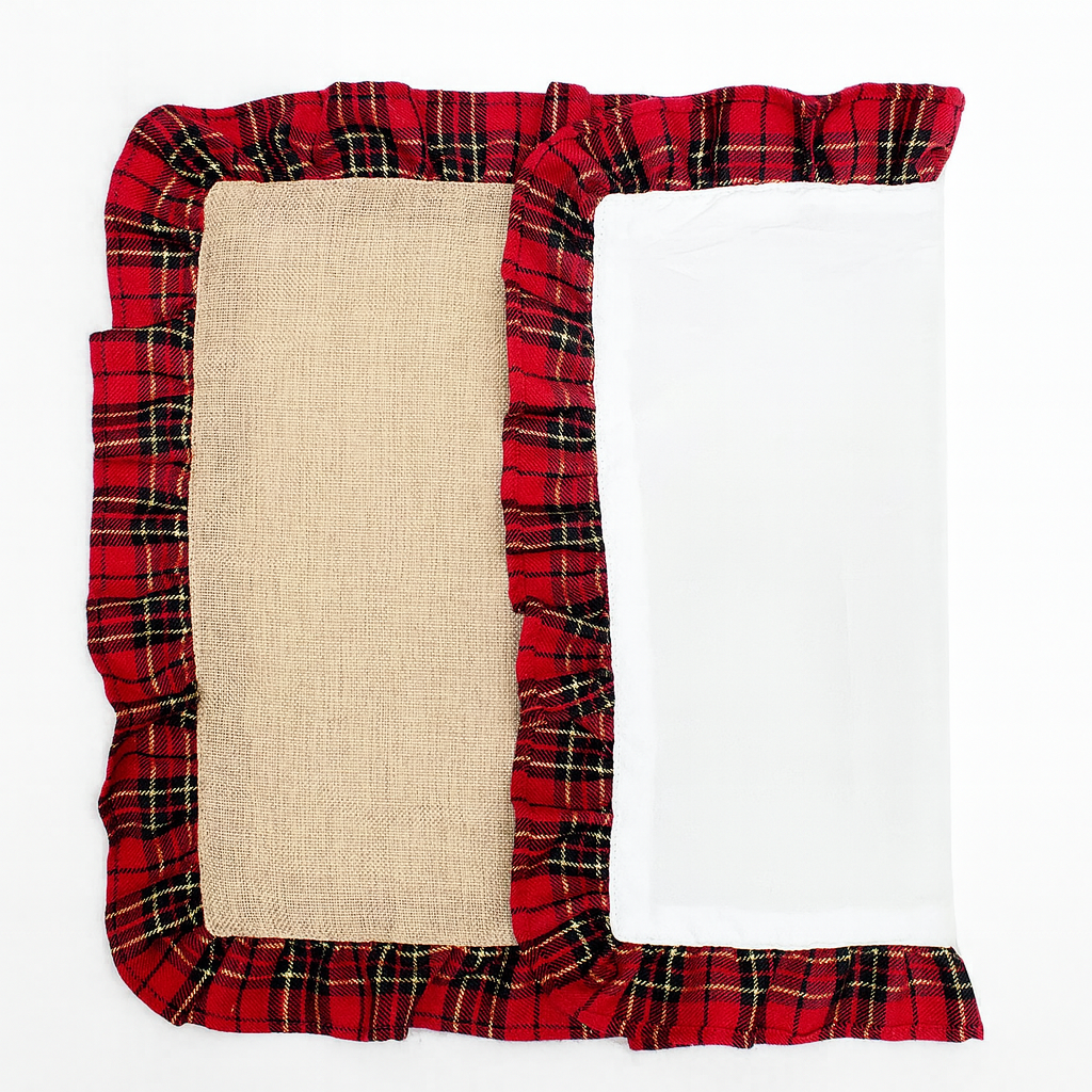 Ruffled Tartan Placemat