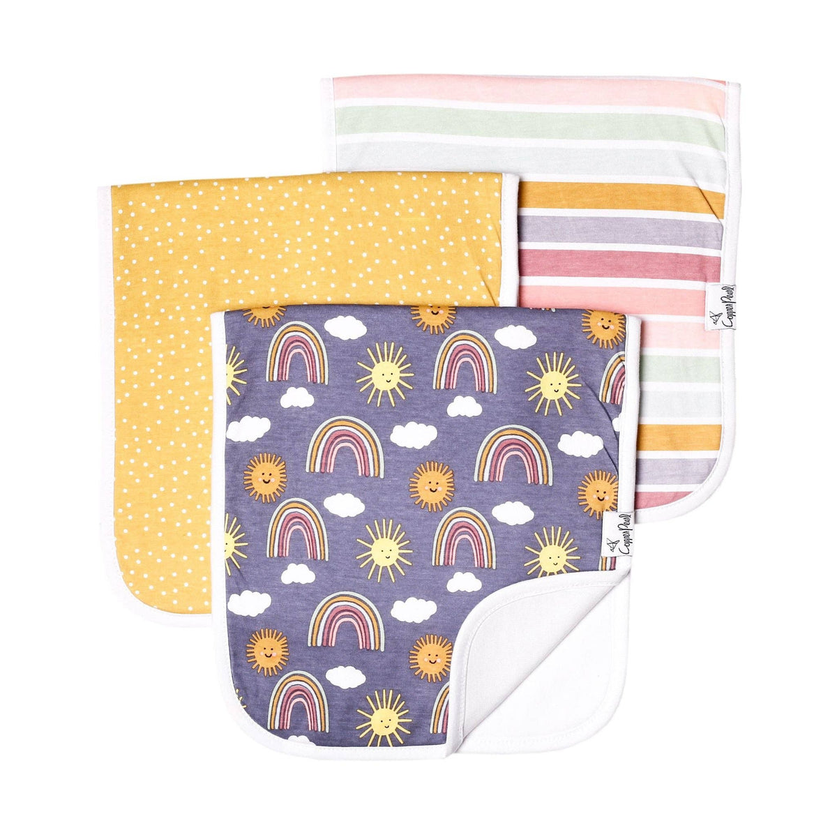 3 Burp Cloths -Hope