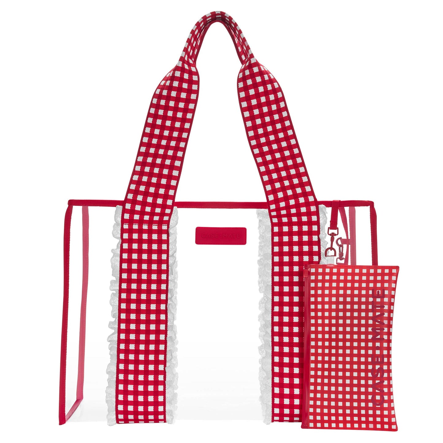 CaseMate Cherry Gingham Jelly Tote
