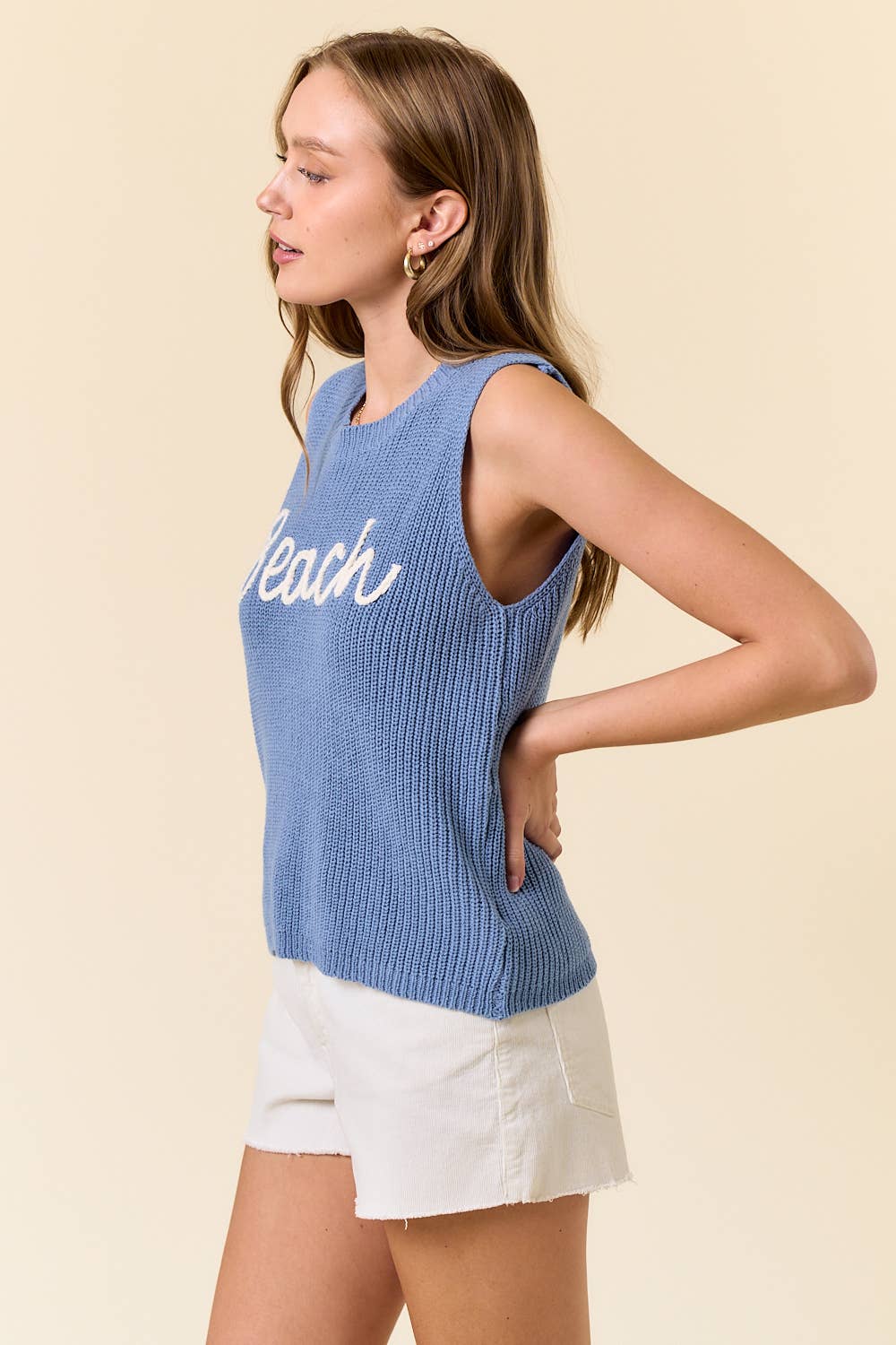 BEACH SWEATER TANK