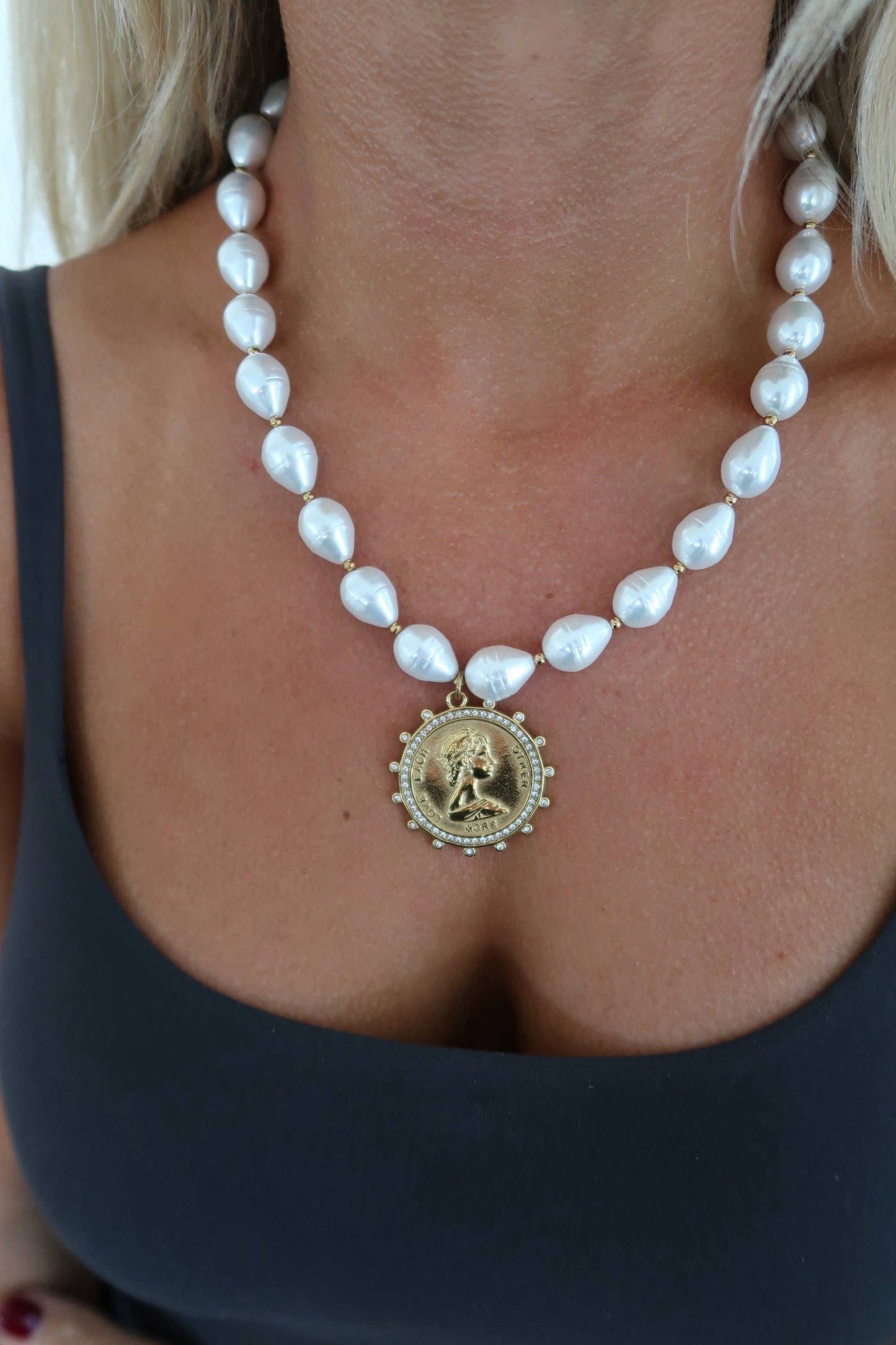 GIA COIN NECKLACE