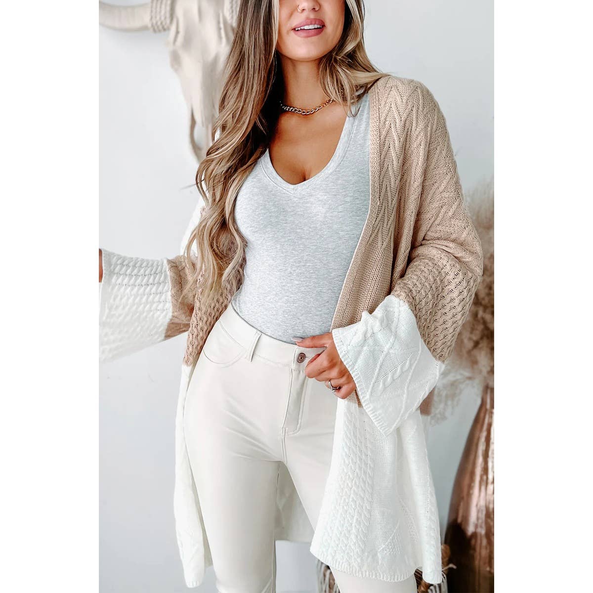 Bell Sleeve Cardigan