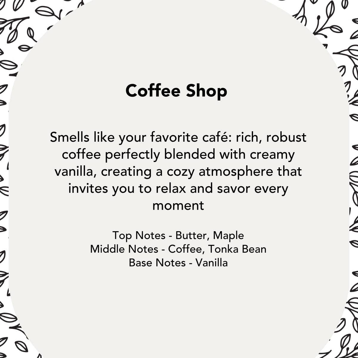 Coffee Shop Soy Wax Candle