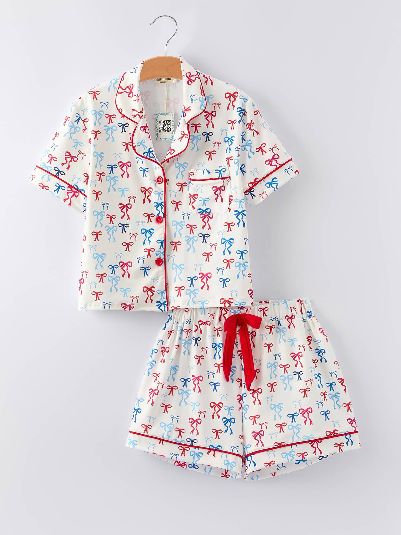 Patriotic Bows PJ's-Womens