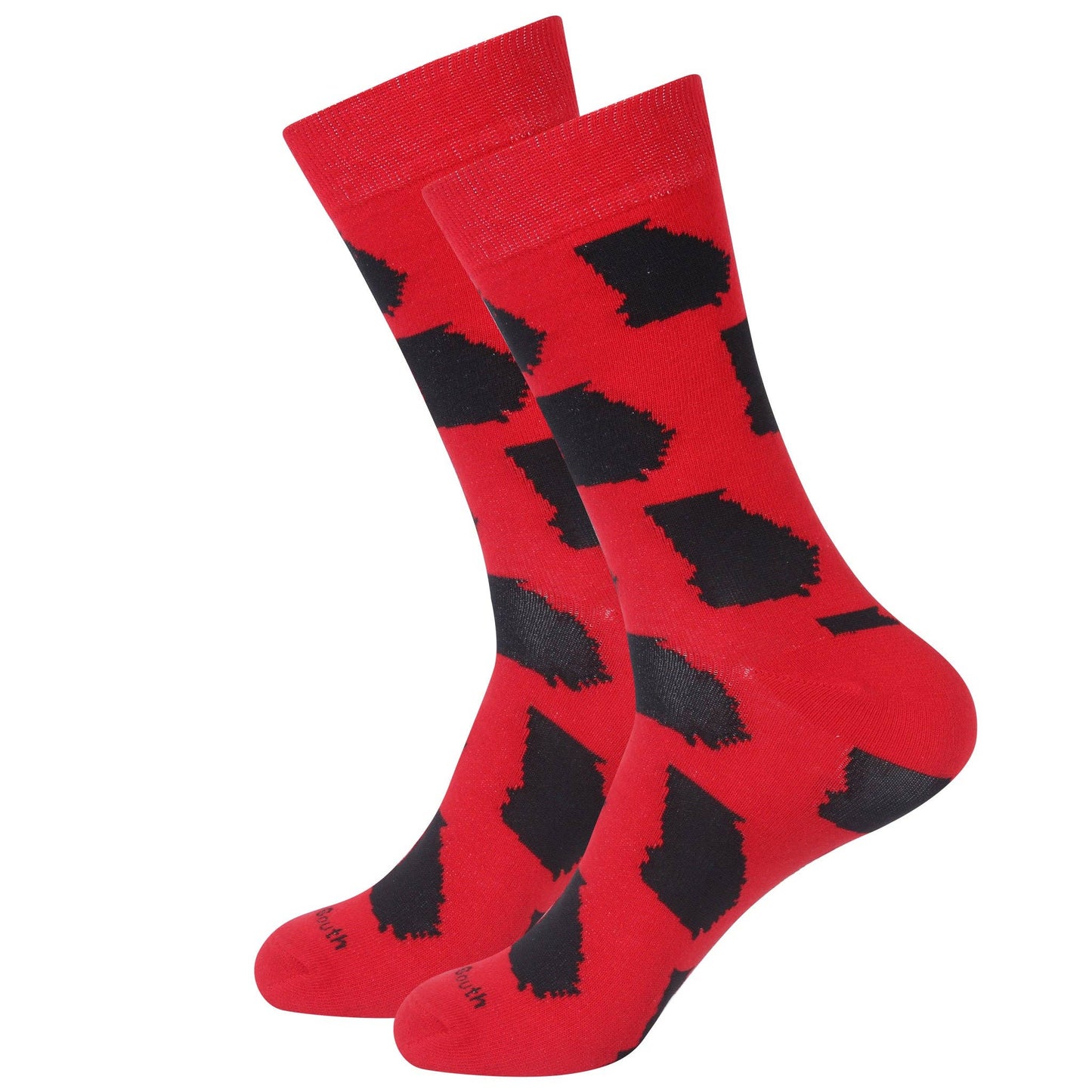 Red/Black GA Socks