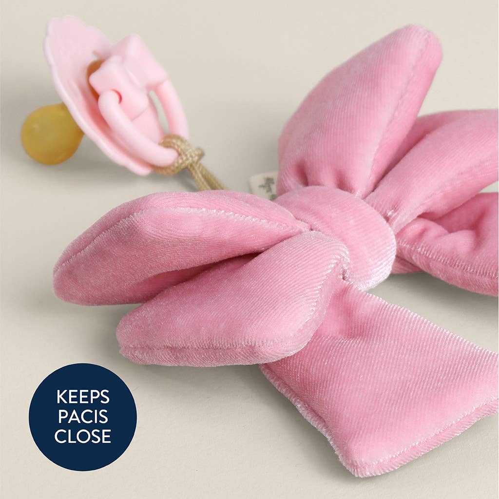 Bow Bitzy Pal Pacifier & Plush