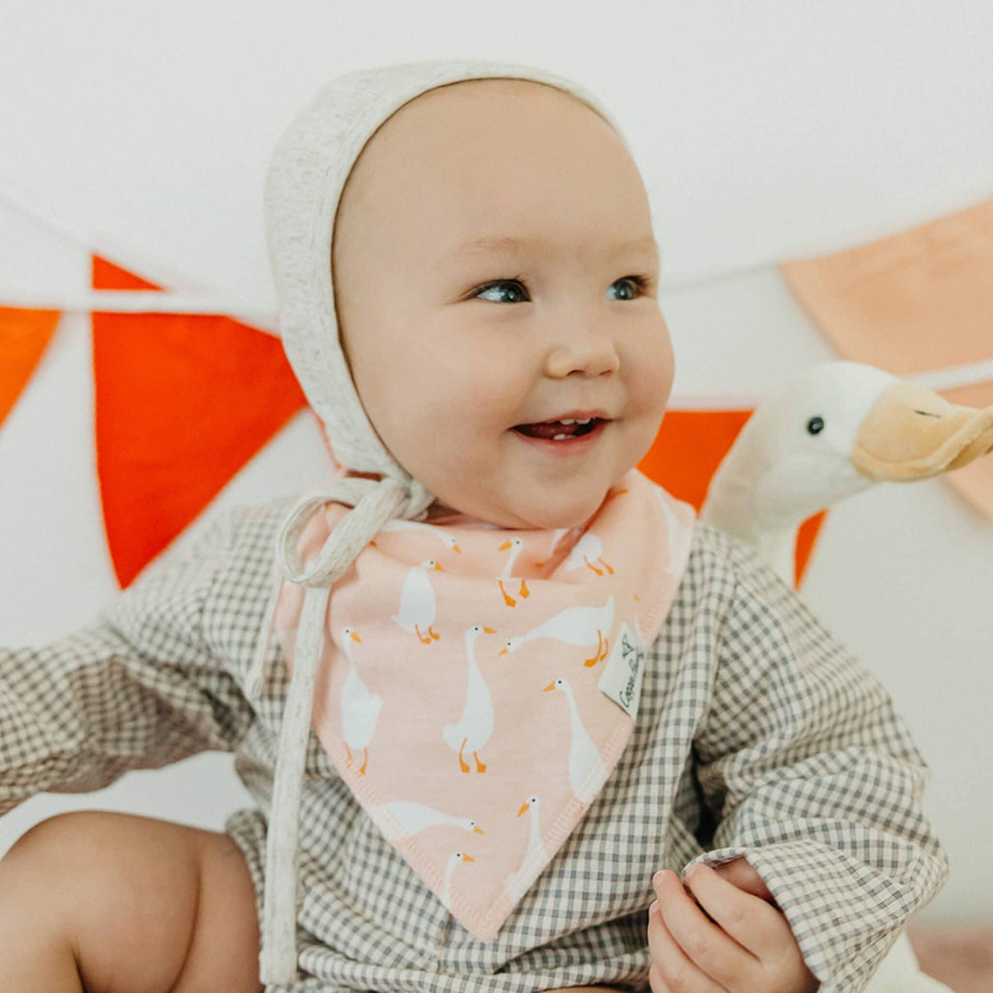 4 Bandana Bibs -Goosie