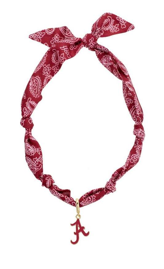 Alabama Bandana Scarf Necklace
