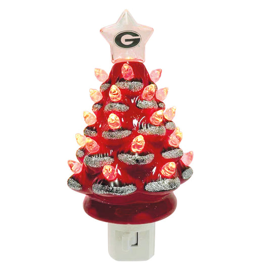 6.5" Georgia Xmas Tree Nite Lite