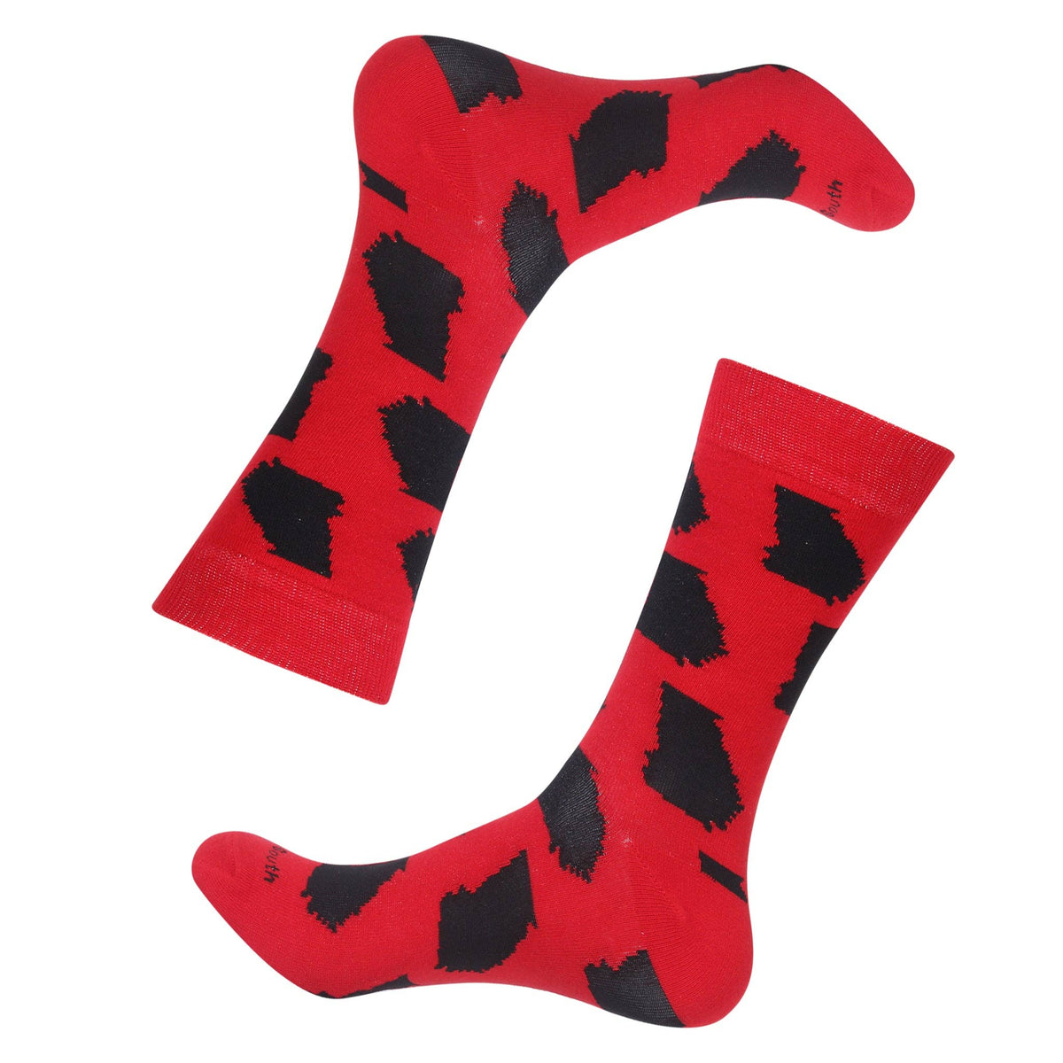 Red/Black GA Socks