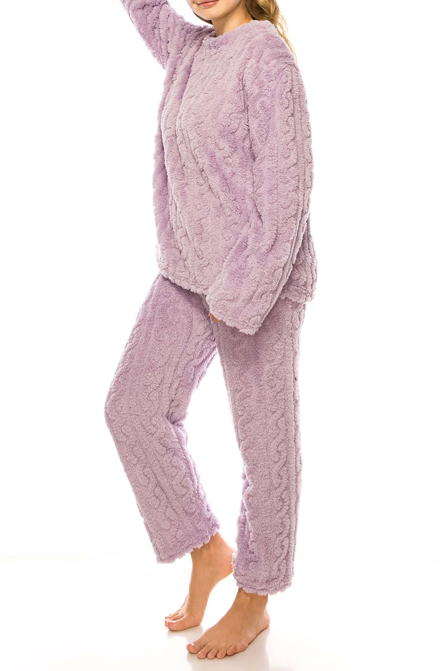 Cable Fleece PJ Set