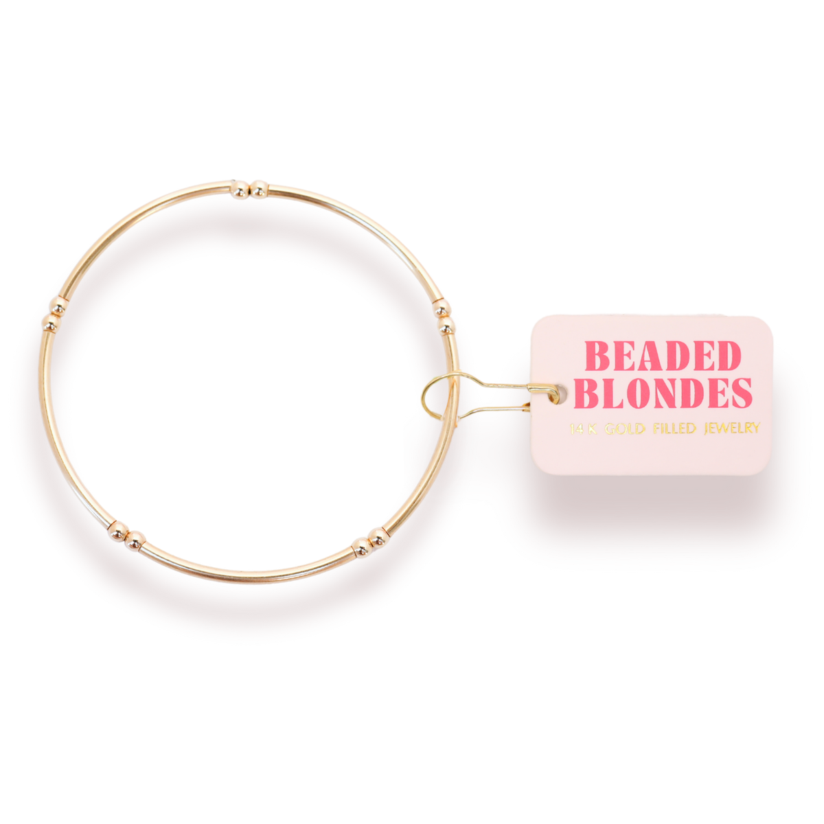 Mollie Bar Bracelet in Gold: Petite 6.25 inch