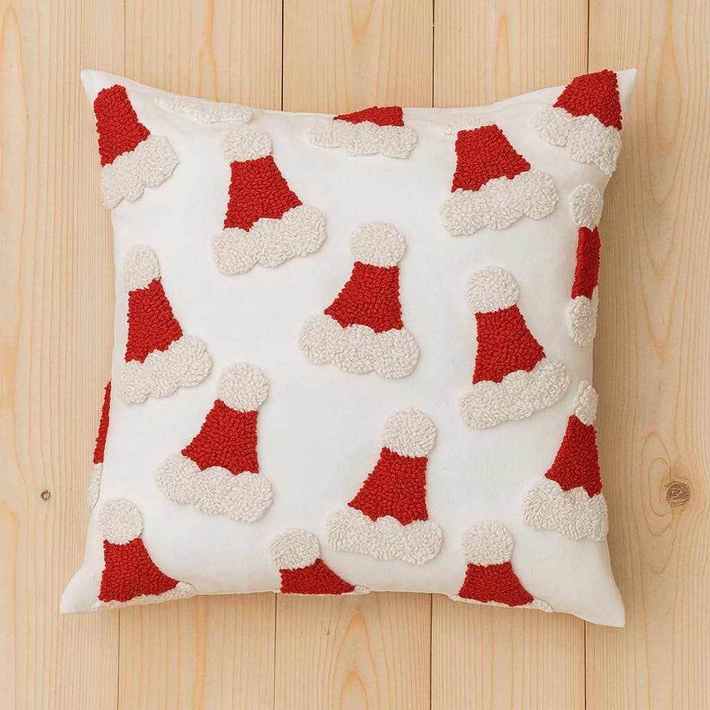 Santa Hats Pillow Cover
