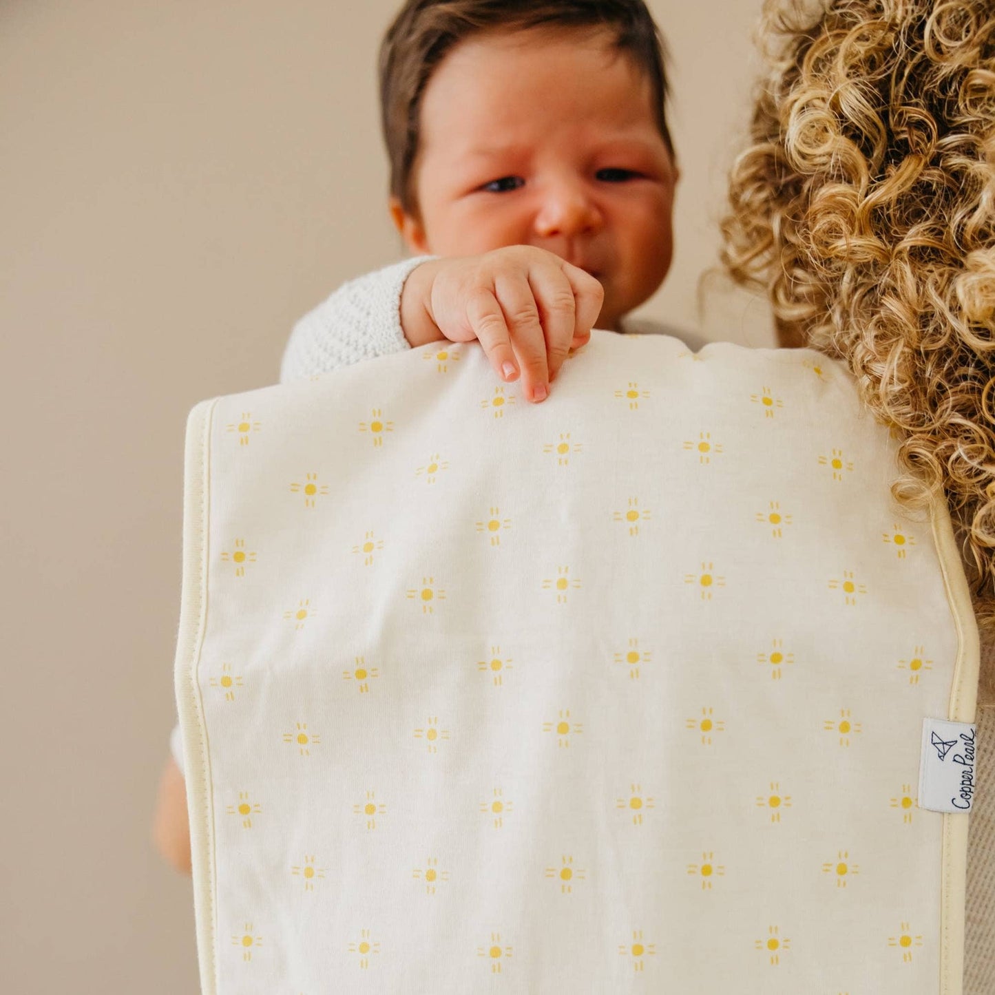 3 Burp Cloths - Santa Fe