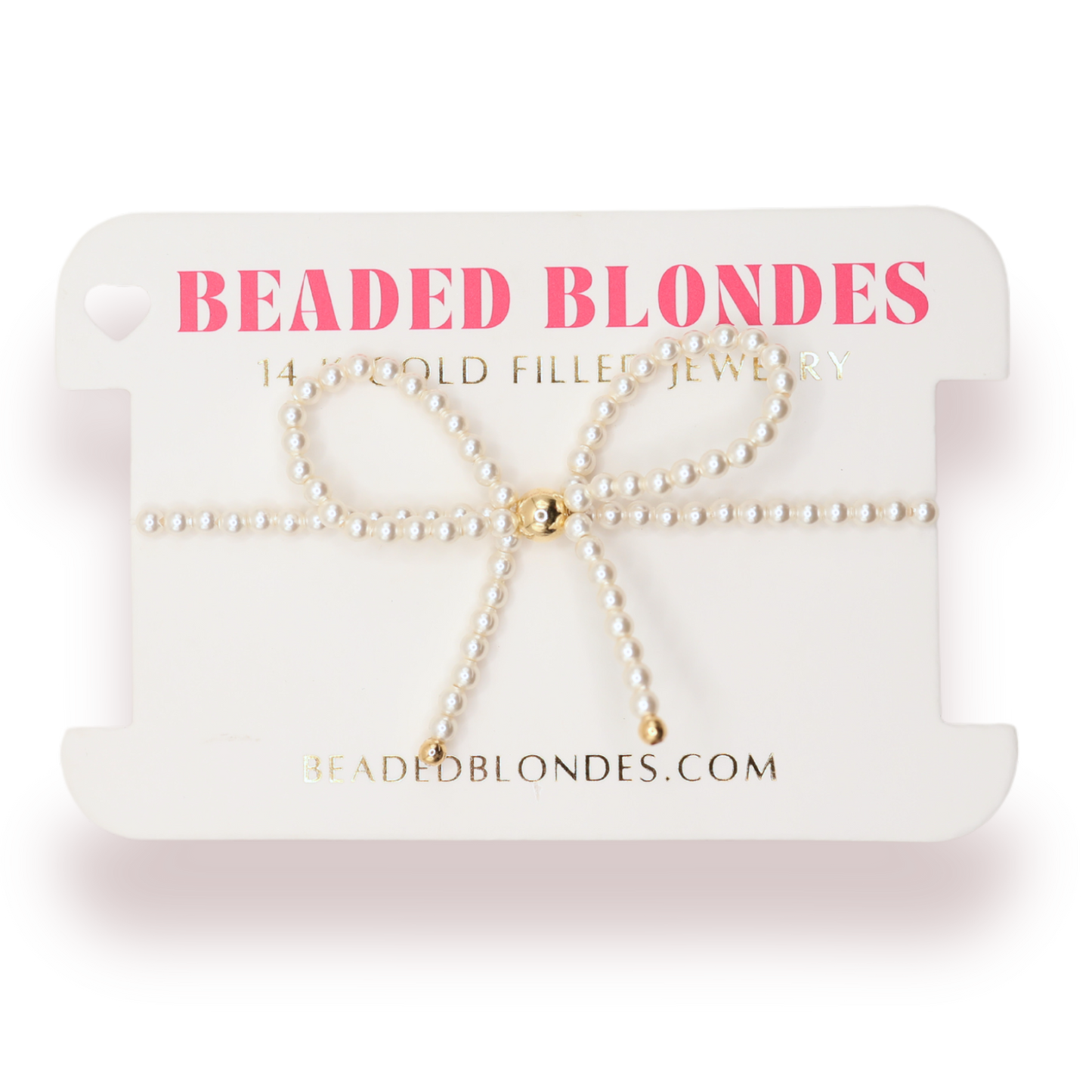 Pearl Bow Bracelet