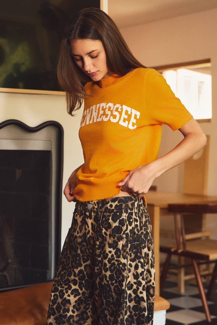 Short-sleeve Tennessee Knit Top