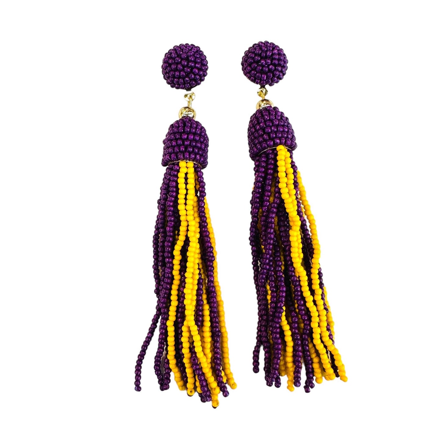 Game Day Beaded Earrings