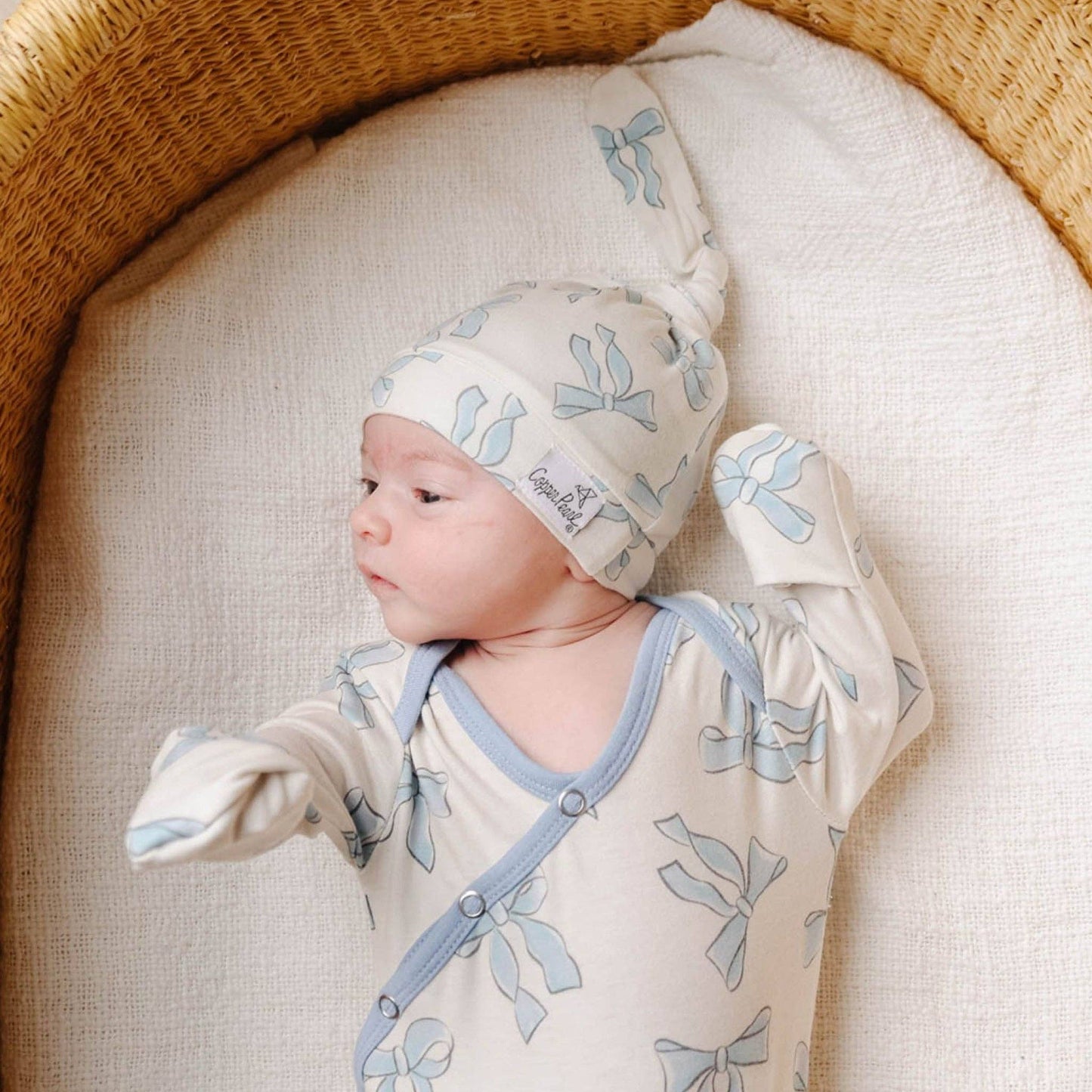 Top Knot Hat -Daphne